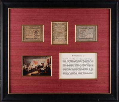 Lot #212 Colonial Currency (3) Notes (1776–1786)