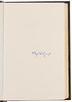 Lot #322 Elie Wiesel Signed Book - Image 4