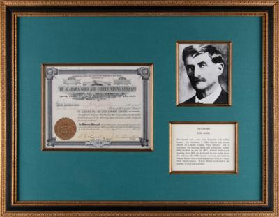 Lot #193 Pat Garrett Document Signed - Friend and Killer of Billy the Kid - Image 1