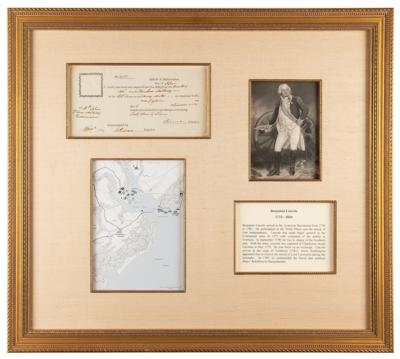 Lot #360 Benjamin Lincoln Document Signed - Image 1