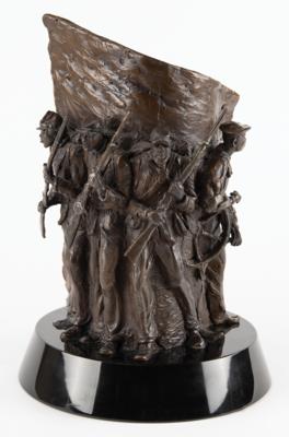Lot #330 African-American Civil War Memorial: 'Spirit of Freedom' Sculpture by Ed Hamilton - Image 1