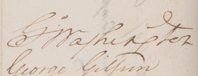 Lot #1 George Washington Document Signed for the Potomac Company - Image 3