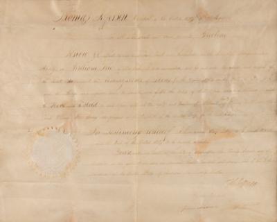 Lot #8 Thomas Jefferson and James Madison Document Signed, Appointing a Founder as Commissioner of Loans - Image 2
