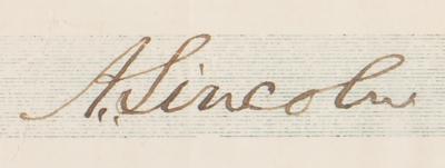 Lot #18 Abraham Lincoln Signed Check - PSA MINT 9 - to a Springfield book publisher, who he approached about publishing his historic debates with Stephen Douglas - Image 3