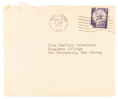 Lot #6135 J. D. Salinger Typed Letter Signed - Image 2