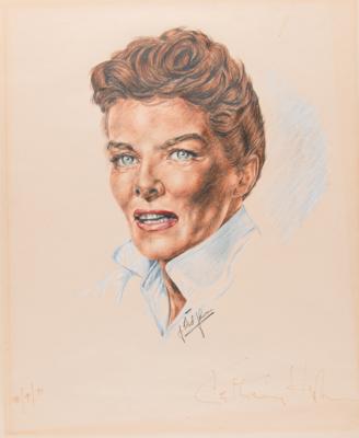 Lot #759 J. Fred Johnson Collection of (60+) Signed Classic Hollywood Actress Sketches - Image 10