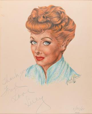 Lot #759 J. Fred Johnson Collection of (60+) Signed Classic Hollywood Actress Sketches - Image 12