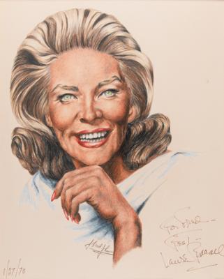 Lot #759 J. Fred Johnson Collection of (60+) Signed Classic Hollywood Actress Sketches - Image 20