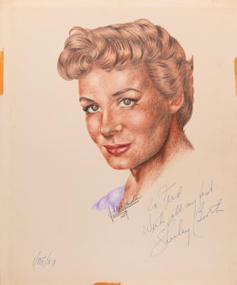 Lot #759 J. Fred Johnson Collection of (60+) Signed Classic Hollywood Actress Sketches - Image 47