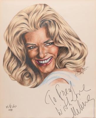 Lot #759 J. Fred Johnson Collection of (60+) Signed Classic Hollywood Actress Sketches - Image 58