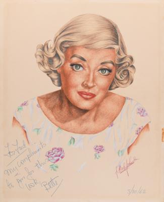 Lot #759 J. Fred Johnson Collection of (60+) Signed Classic Hollywood Actress Sketches - Image 59