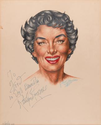 Lot #759 J. Fred Johnson Collection of (60+) Signed Classic Hollywood Actress Sketches - Image 64