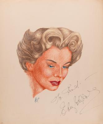 Lot #759 J. Fred Johnson Collection of (60+) Signed Classic Hollywood Actress Sketches - Image 66