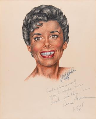 Lot #759 J. Fred Johnson Collection of (60+) Signed Classic Hollywood Actress Sketches - Image 9