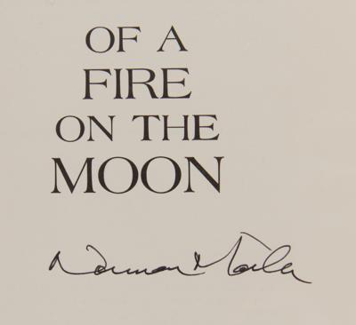 Lot #626 Norman Mailer Signed Book - Of a Fire on the Moon - Image 2
