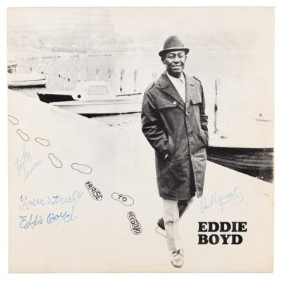Lot #658 Eddie Boyd and T Bone Walker Signed Album