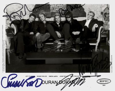 Lot #697 Duran Duran Signed Photograph