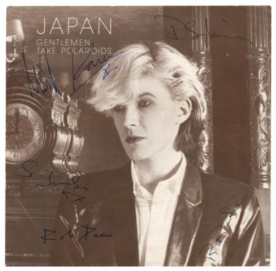 Lot #708 Japan Signed 45 RPM Single Record - 'Gentlemen Take Polaroids' - Image 1