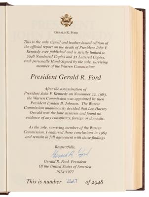 Lot #68 Gerald Ford Signed Book - Image 4