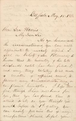 Lot #67 Millard Fillmore Autograph Letter Signed