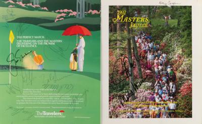 Lot #884 Golfers (13) Signed 1992 Masters Journal - Image 1