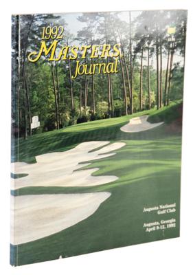 Lot #884 Golfers (13) Signed 1992 Masters Journal - Image 2