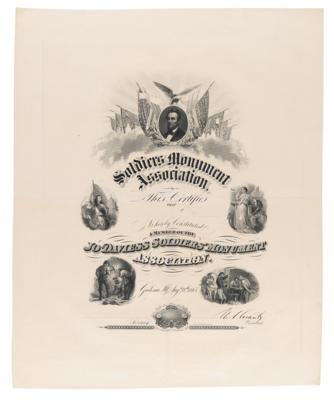 Lot #28 U. S. Grant Document Signed - Image 1
