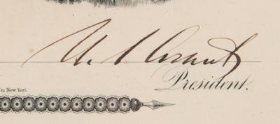 Lot #28 U. S. Grant Document Signed - Image 2