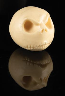 Lot #839 The Nightmare Before Christmas: Jack Skellington Prop Skull - Image 2