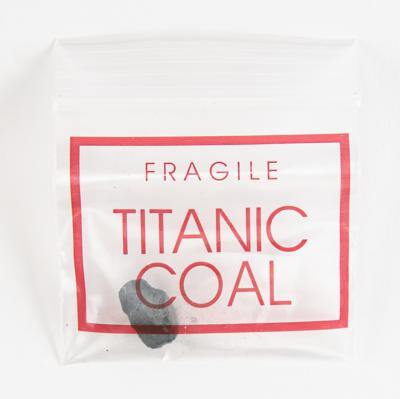 Lot #311 Titanic: Coal Piece Recovered from Wreck Site - Image 4