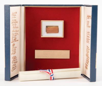 Lot #248 Independence Hall Wood Relic