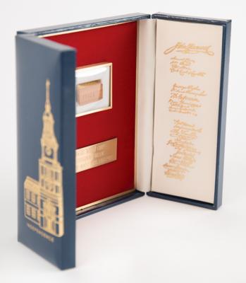 Lot #248 Independence Hall Wood Relic - Image 4