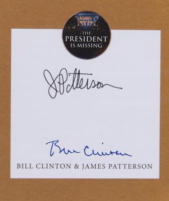 Lot #57 Bill Clinton Signed Book - The President Is Missing - Image 2