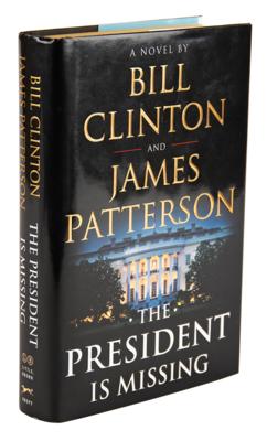 Lot #57 Bill Clinton Signed Book - The President Is Missing - Image 3