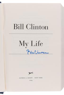 Lot #56 Bill Clinton Signed Book - My Life - Image 4