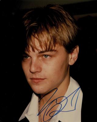Lot #792 Leonardo DiCaprio Signed Photograph