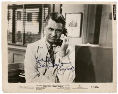 Lot #807 Cary Grant Signed Photograph