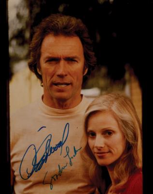 Lot #797 Clint Eastwood and Sondra Locke Signed Photograph - Image 1