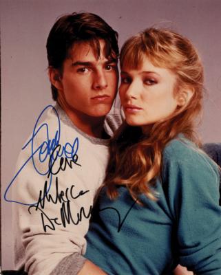 Lot #787 Tom Cruise and Rebecca DeMornay Signed Photograph - Image 1