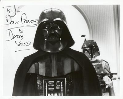 Lot #861 Star Wars: Dave Prowse Signed Photograph