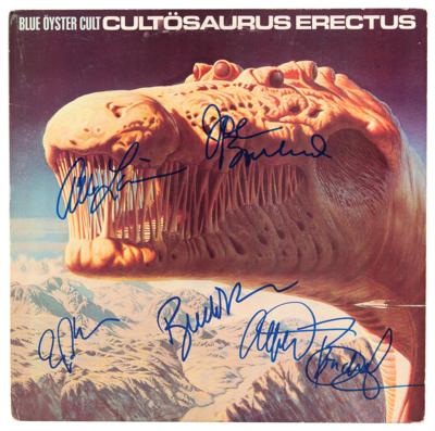 Lot #680 Blue Oyster Cult Signed Album - Cultosaurus Erectus - Image 1