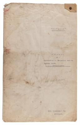 Lot #310 Titanic: Packet of (6) 'Obstruction to Navigation' Reports - Detailing Obstacles Deemed Detrimental to the Safe Passage of the Titanic - Image 3