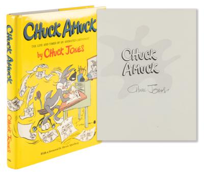 Lot #605 Chuck Jones Signed Book - Chuck Amuck