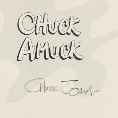 Lot #605 Chuck Jones Signed Book - Chuck Amuck - Image 2