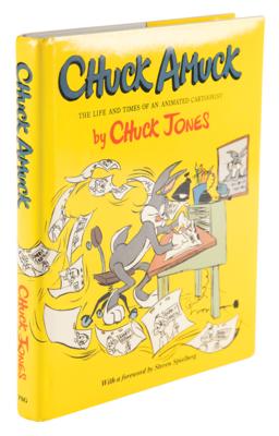 Lot #605 Chuck Jones Signed Book - Chuck Amuck - Image 3
