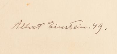 Lot #179 Albert Einstein Signed Book - Philosopher-Scientist: Volume VII of the Influential Library of Living Philosophers Book Series - Image 2