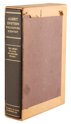 Lot #179 Albert Einstein Signed Book - Philosopher-Scientist: Volume VII of the Influential Library of Living Philosophers Book Series - Image 8