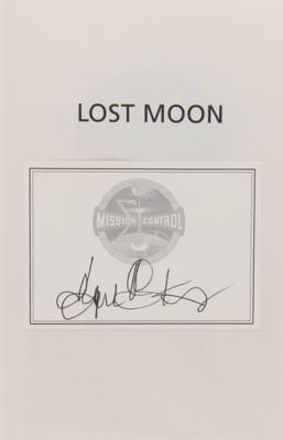 Lot #404 Apollo 13: Lovell, Haise, and Kranz Signed Book - Image 4