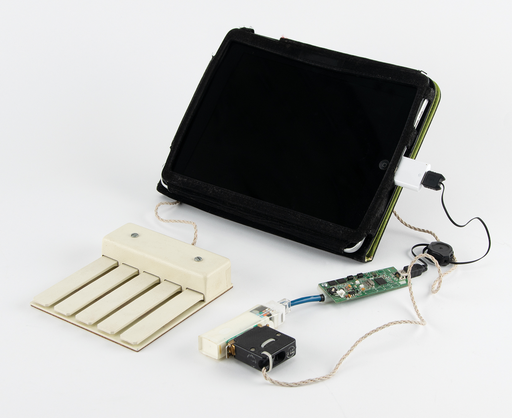 Lot #3136 Douglas Engelbart Coding Keyset, iPad,