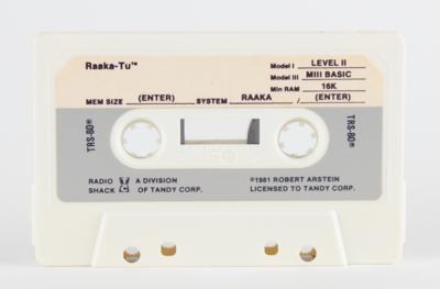 Lot #3150 RadioShack: TRS-80 Microcomputer Product Catalog and Raaka-Tu Game Cassette - Image 2